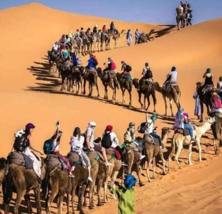 Merzouga Top Luxury Camp Exterior foto