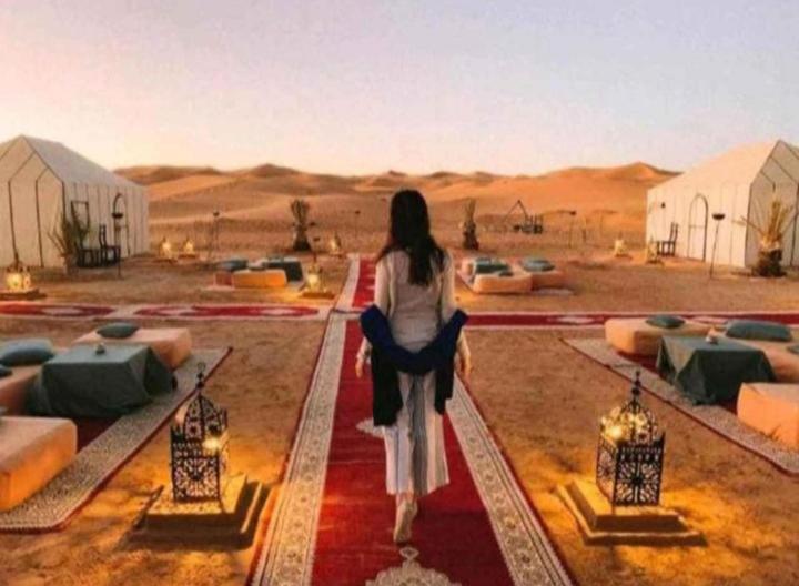 Merzouga Top Luxury Camp Exterior foto