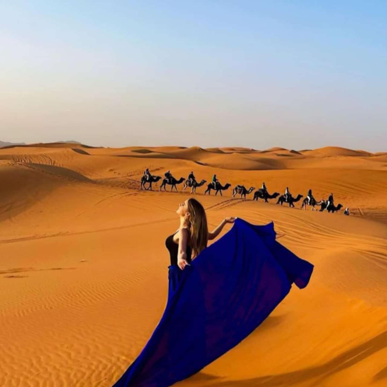 Merzouga Top Luxury Camp Exterior foto